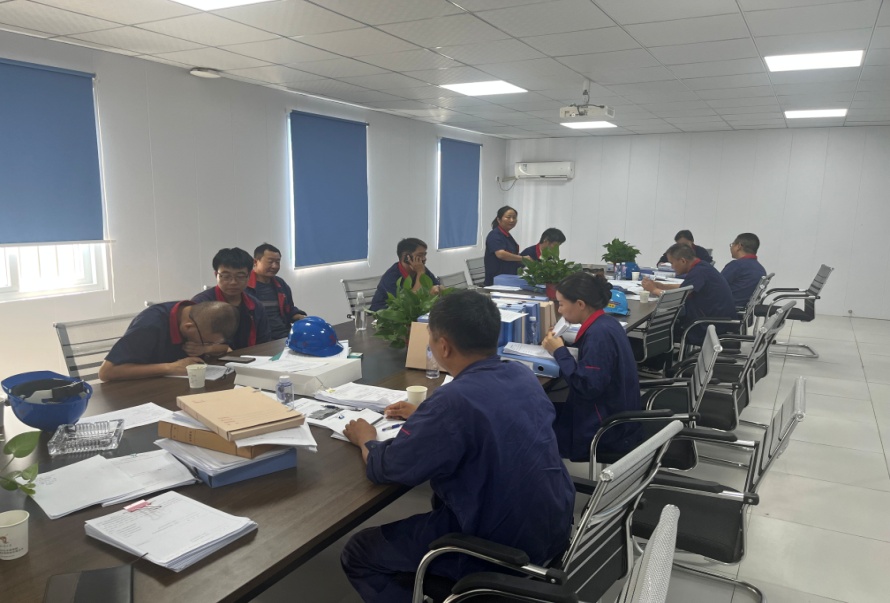 公司開(kāi)展年度質(zhì)量、環(huán)境、職業(yè)健康安全管理體系內(nèi)審工作