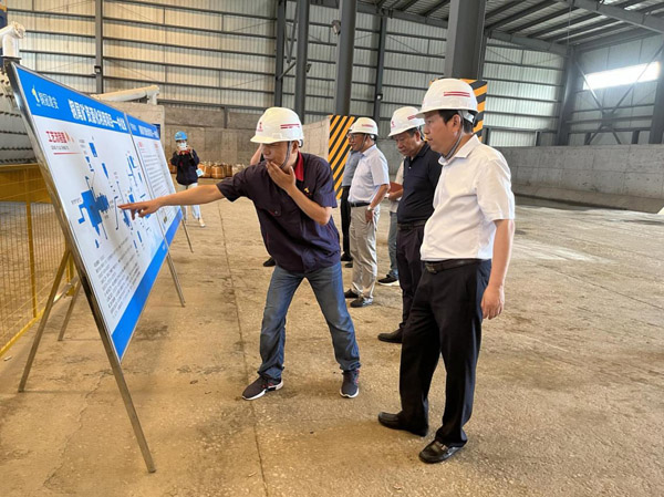 市副市長汪發(fā)進到建材公司調研 市副市長汪發(fā)進到建材公司調研