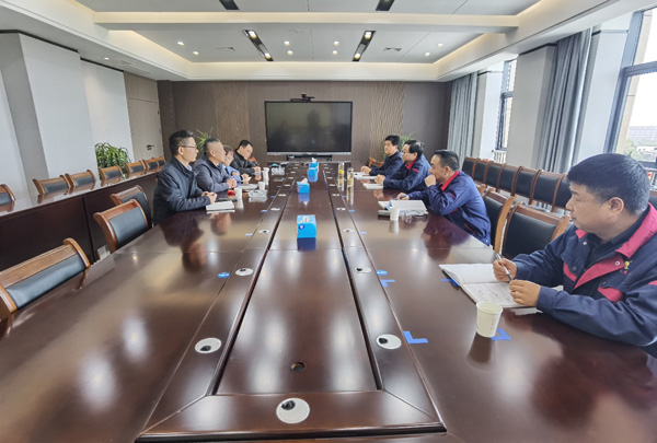 葛洲壩集團(tuán)、中鐵十四局集團(tuán)到公司調(diào)研