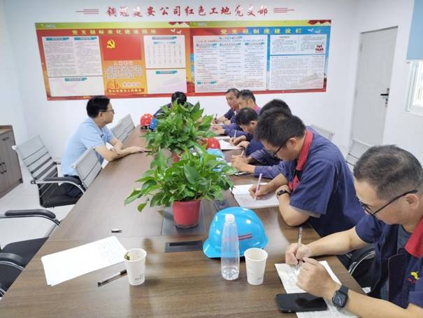 公司開(kāi)展第三季度安全、環(huán)保、消防綜合檢查 