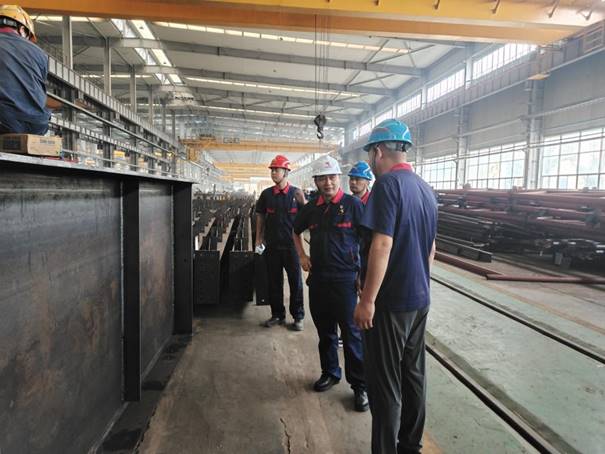 公司開(kāi)展第三季度安全、環(huán)保、消防綜合檢查 